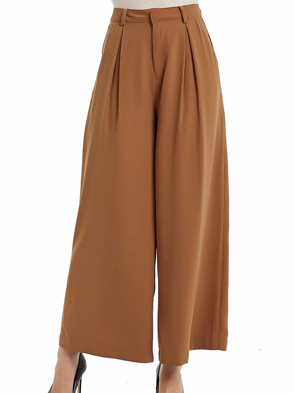 High Waist Casual Wide Leg Palazzo Business Pants